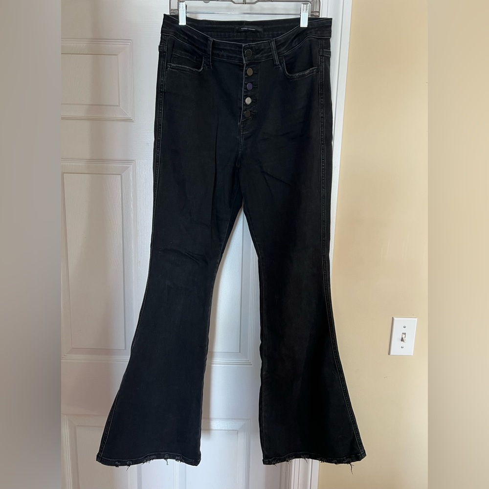 Flying Monkey Black High Rise Flare Jeans